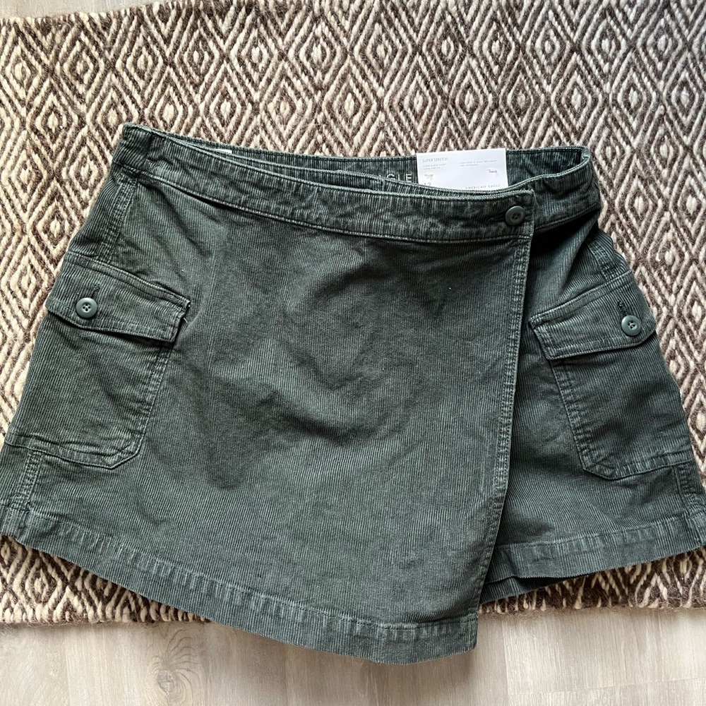 American Eagle Sky High Corduroy Skort